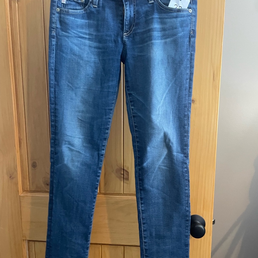 Ag Adriano Goldschmied Indigo Skinny Jeans